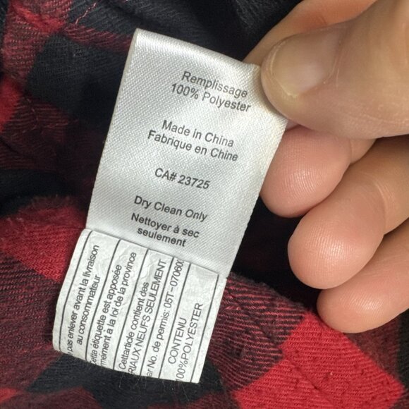 Talula Wool Blend Jacket Women’s M Black Utility Coat Buffalo Plaid Lining - Picture 6 of 8